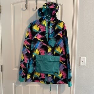 Alab Men’s 80’s Inspired Quarter-Zip Jacket